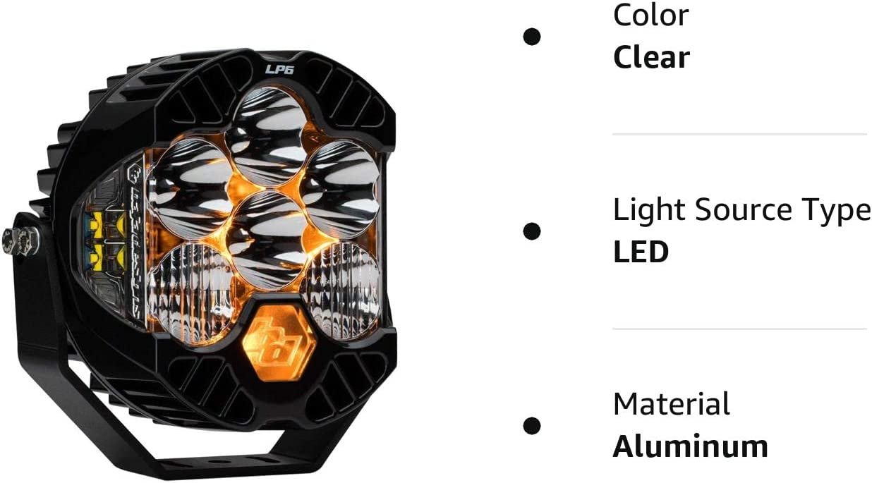 Baja Designs LED Driving/Combo Lights LP6 Pro 6 Inch
