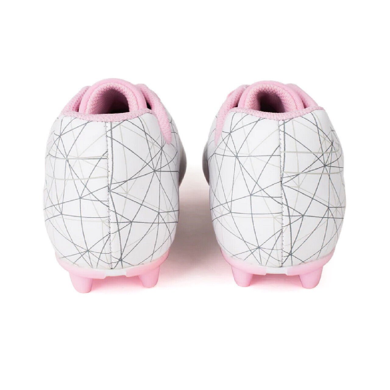 Rip It Sports Girls Soccer Cleats Pink/white