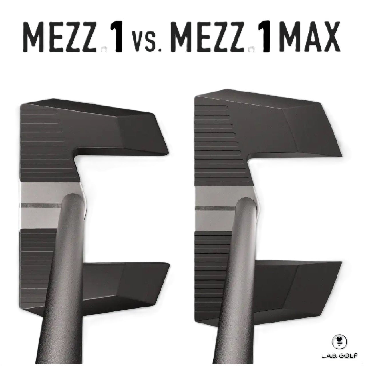 L.A.B. Golf MEZZ.1 MAX Putter 35 inch Right Hand-69° Steel Shaft (lab golf)