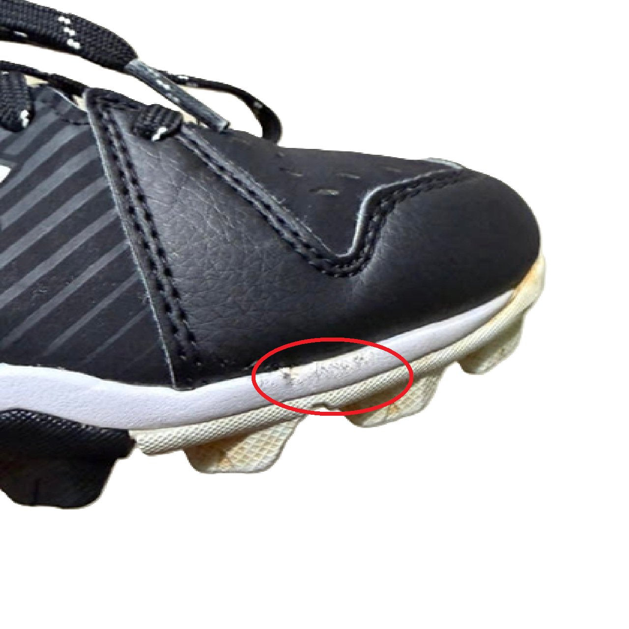 Under Armour Leadoff Low RM Jr. Youth Baseball Cleats Black White US 2Y BM1