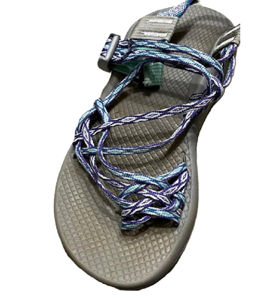 Chaco ZX/2 Women's Water Sandals Gray/Blue US 8 BM1