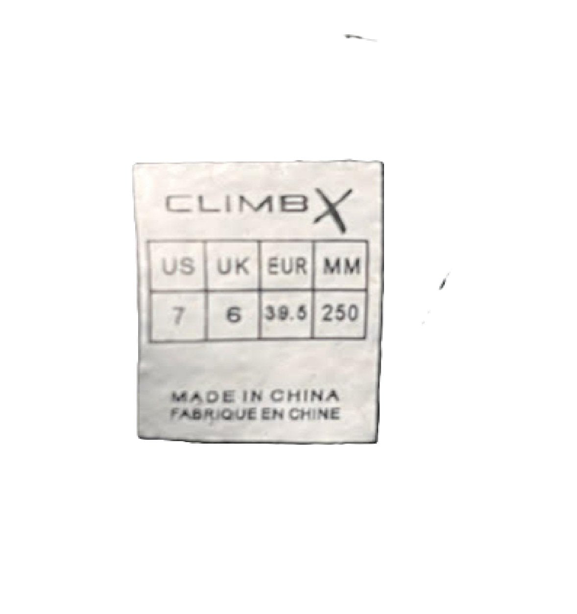 Climb X Rave Climbing Shoe in good condition US 7 EU 39.5