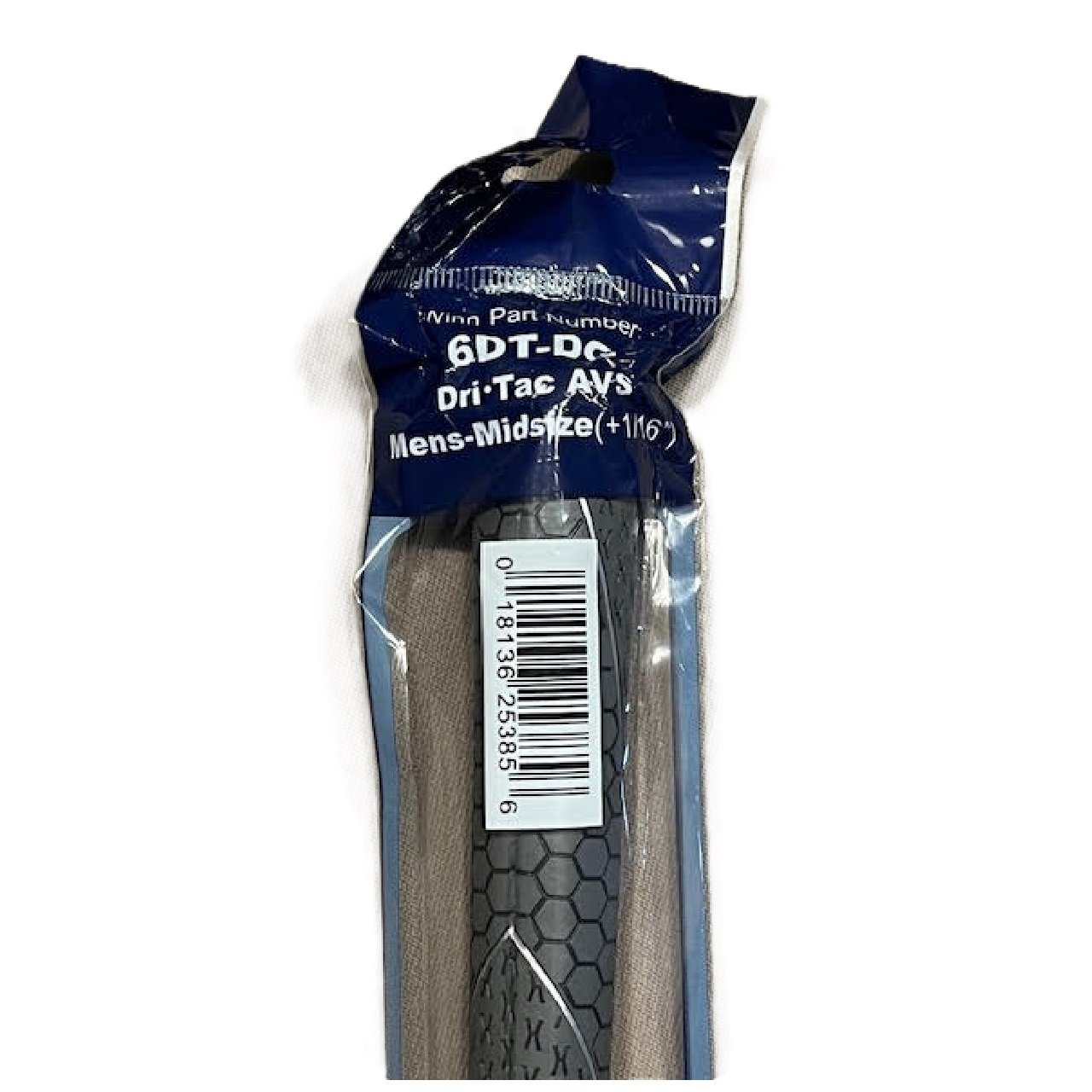 Winn DriTac Standard Midsize Grip (+1/16), Dark Gray