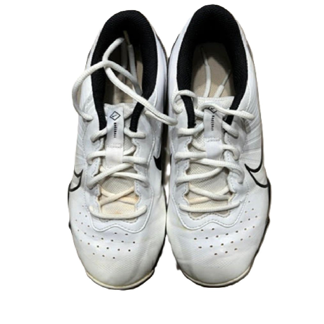 Nike Alpha Huarache 4 Keystone Men's Baseball Cleat US 8.5 White BM1