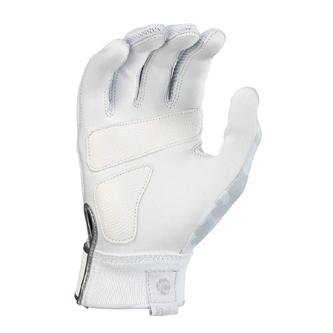 EASTON Lauren Chamberlain LC Pro Fastpitch Softball Batting Gloves | Adult Small | White