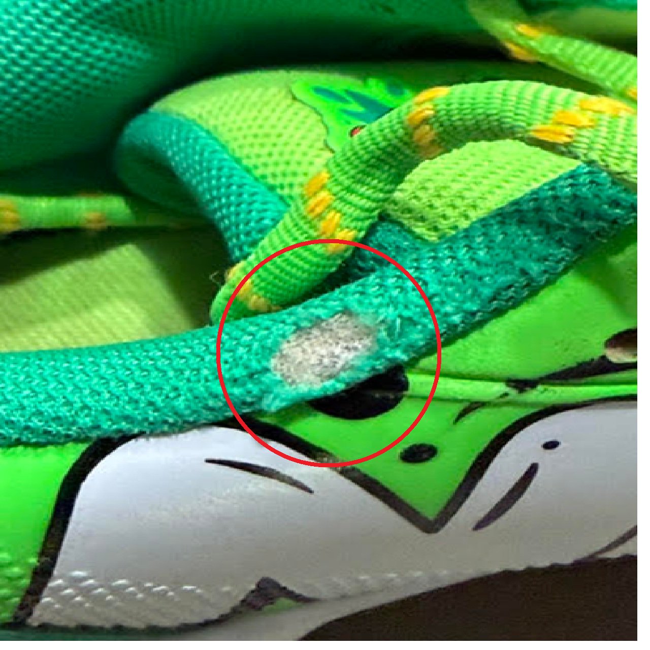 Nike Force Trout 9 Keystone GS Baseball Cleats Green Strike Youth Size 6Y BM1