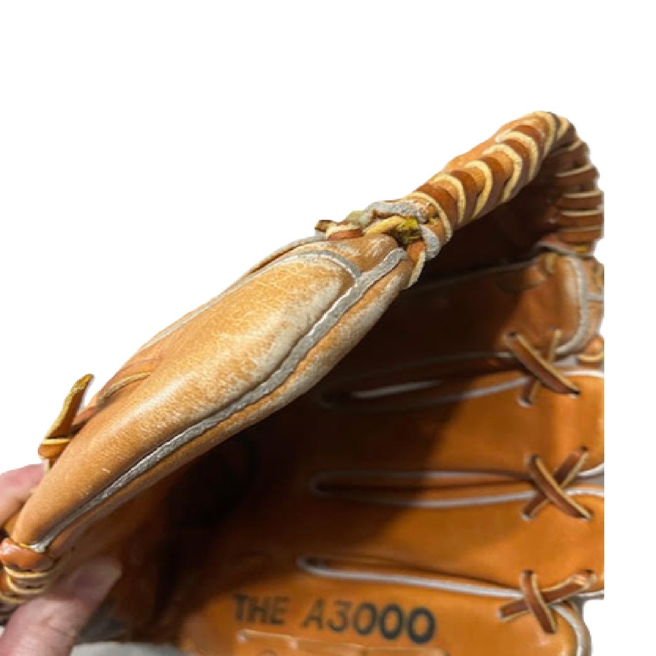 Wilson A3000 Big Scoop Dual Hinge Professional Baseball Glove Vintage Korea 12”