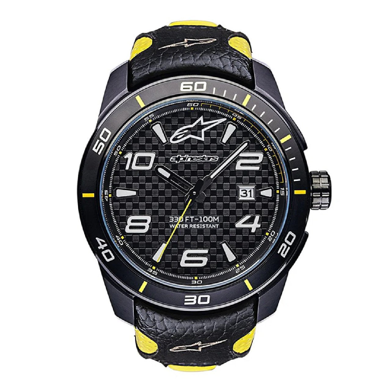 Alpinestars Tech Watch Motocross/MTB 3H Black Yellow-Black/Yellow