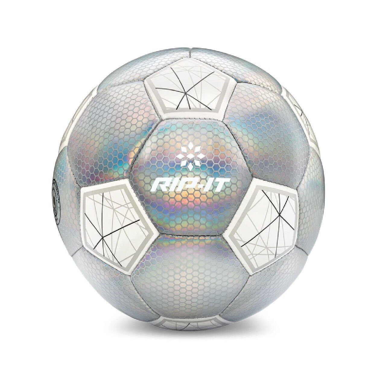 Rip It Holographic Girl's Training Soccer Ball