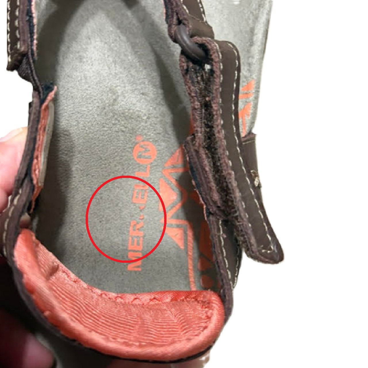 Merrell Sandspur Rose (Coco Coral) Women's Hiking Sandals US 9 EU 40 BM1