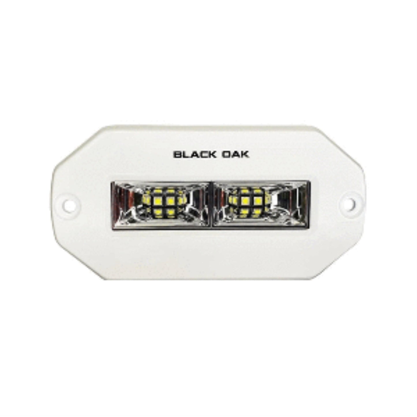 Black Oak Pro Series 4" Flush Mount Spreader Light - White Housing
