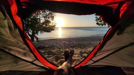 AirBedz Instant Set-up 2 Person Pop-up Tent 7.55'x3.94'x3.2' (Height), gray