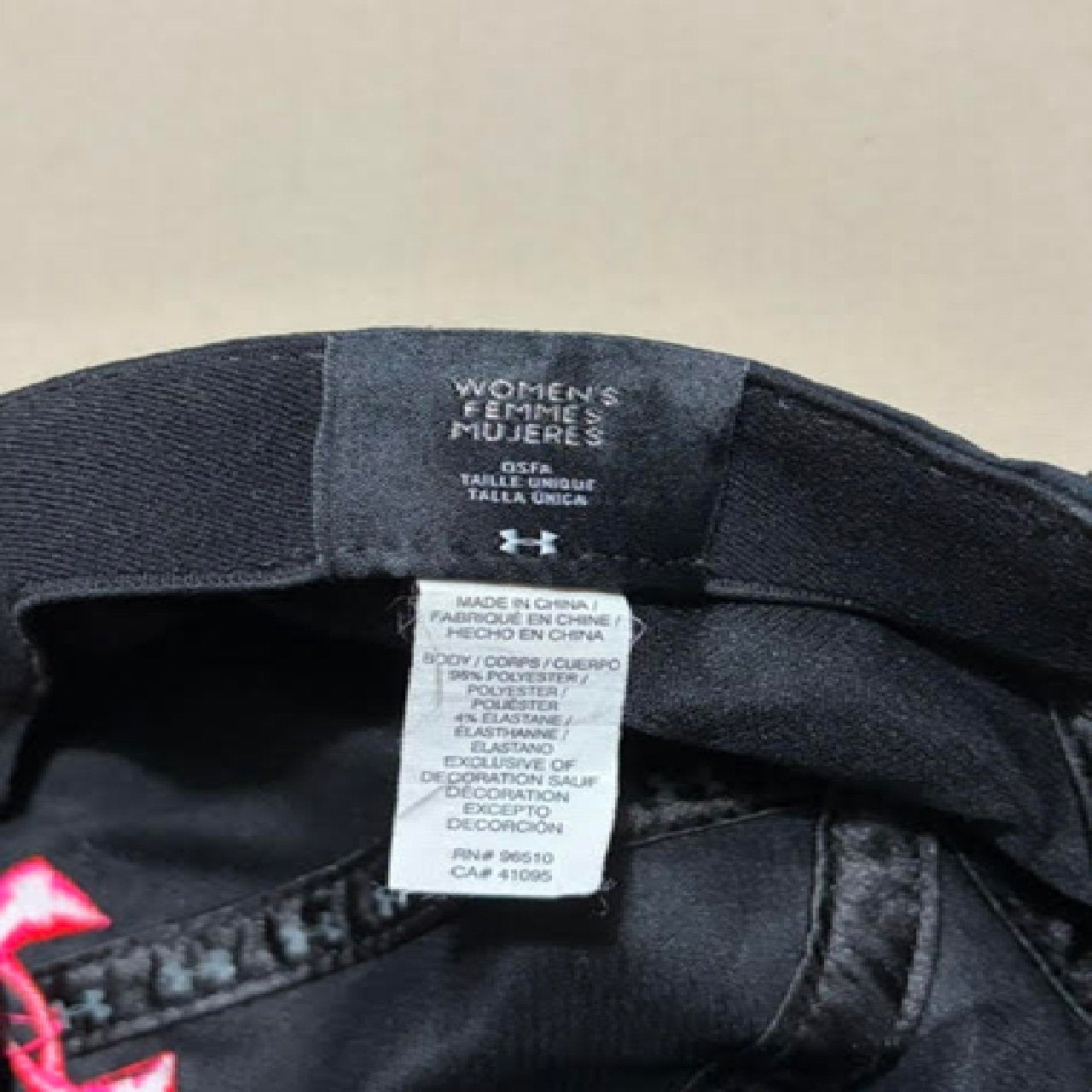 Under Armour UA Renegade Women's Performance Cap Hat Black - One Size BM1