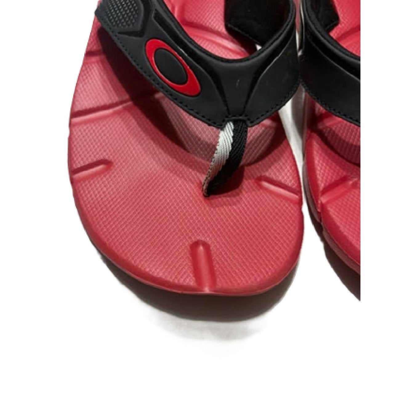 OAKLEY Factory Lite Sandal Thong Flip Flop Red Foam Summer Mens Size 11 BM1