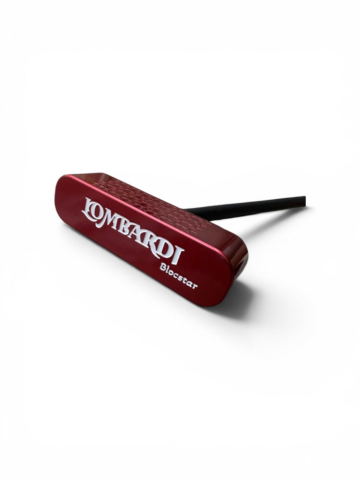 Lombardi Golf Custom Red Blocstar Blade Golf Putter