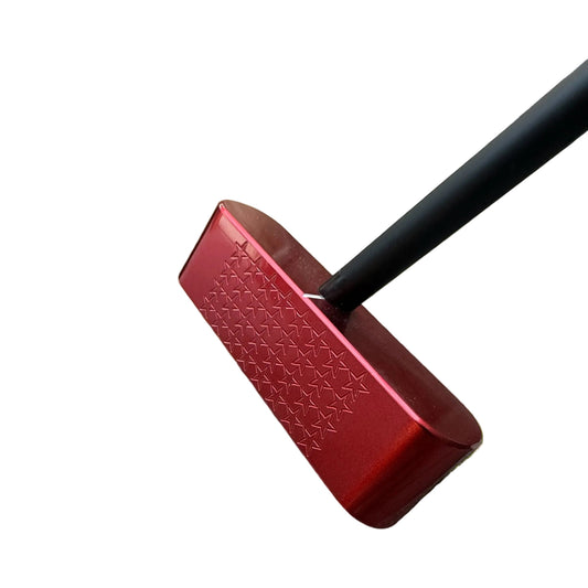 Lombardi Golf Custom Red Blocstar Blade Golf Putter