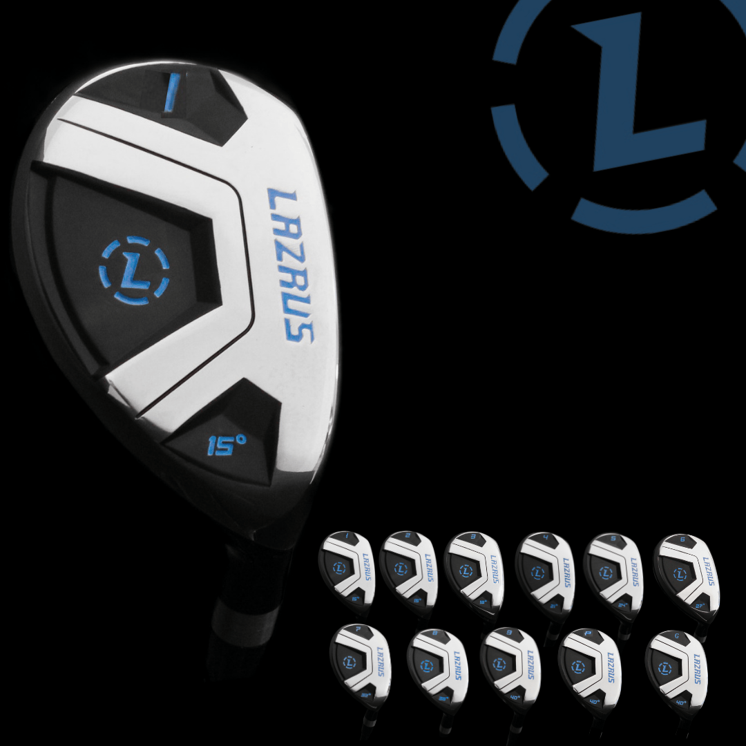 Lazrus Golf LAZ1 Hybrids (SILVER/BLACK)