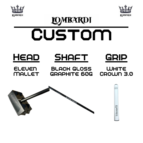 Lombardi Golf Custom Eleven Mallet Golf Putter
