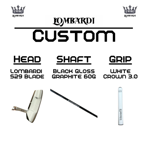 Lombardi Golf Custom 529 Blade Golf Putter