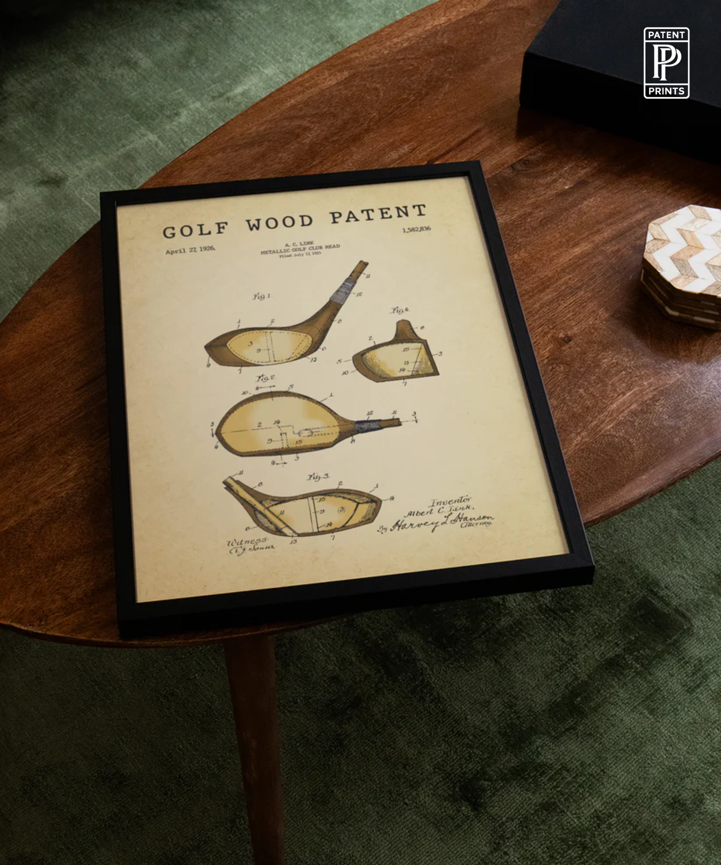 Golf Wood Patent
