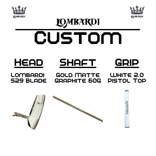 Lombardi Golf Custom 529 Blade Golf Putter