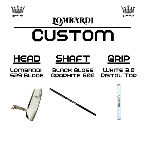Lombardi Golf Custom 529 Blade Golf Putter