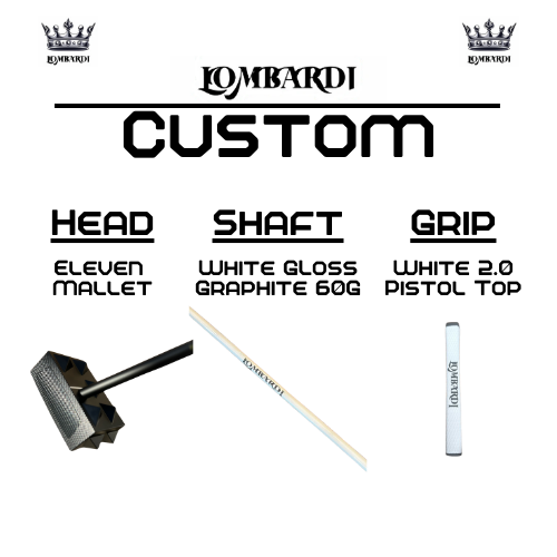 Lombardi Golf Custom Eleven Mallet Golf Putter