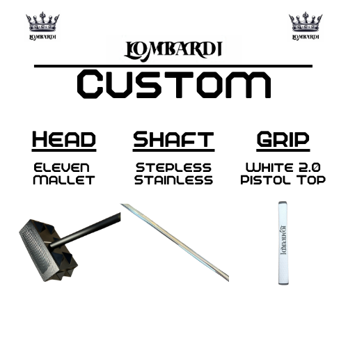 Lombardi Golf Custom Eleven Mallet Golf Putter