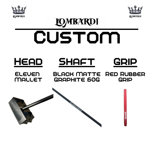 Lombardi Golf Custom Eleven Mallet Golf Putter