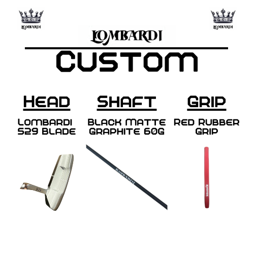 Lombardi Golf Custom 529 Blade Golf Putter