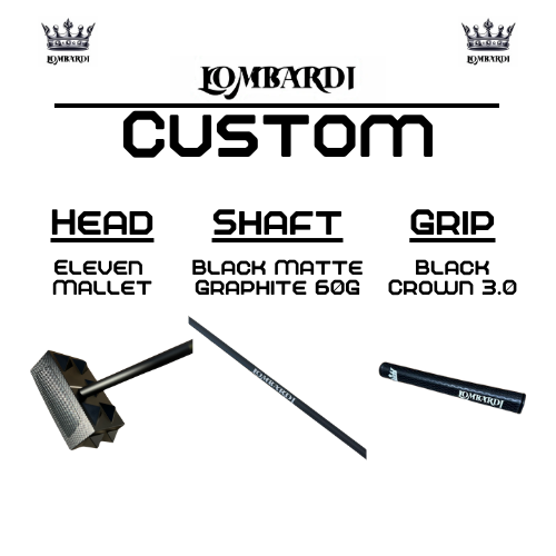 Lombardi Golf Custom Eleven Mallet Golf Putter