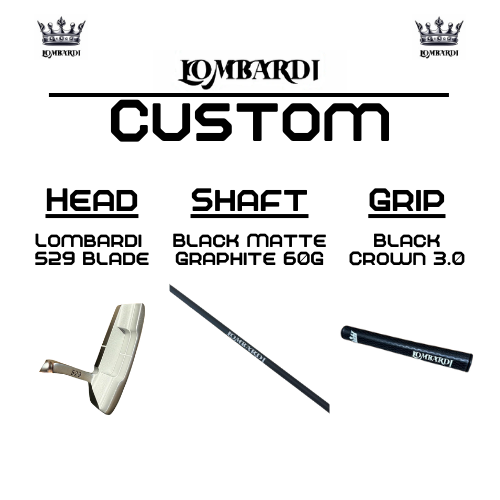 Lombardi Golf Custom 529 Blade Golf Putter