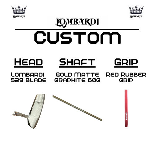 Lombardi Golf Custom 529 Blade Golf Putter