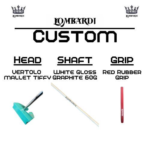 Lombardi Golf Custom Tiffy Vertolo Mallet Golf Putter