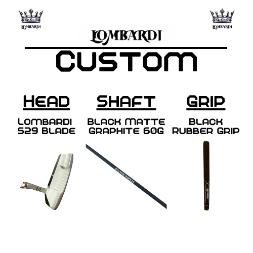 Lombardi Golf Custom 529 Blade Golf Putter