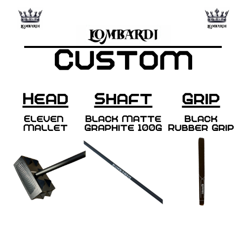Lombardi Golf Custom Eleven Mallet Golf Putter