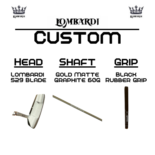 Lombardi Golf Custom 529 Blade Golf Putter