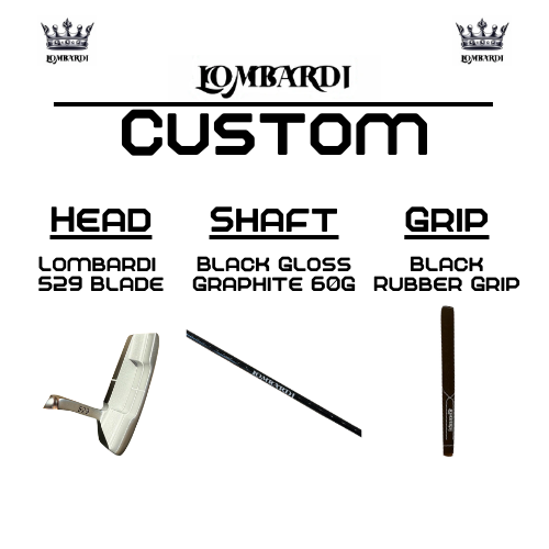 Lombardi Golf Custom 529 Blade Golf Putter