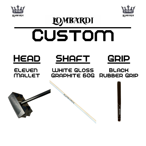 Lombardi Golf Custom Eleven Mallet Golf Putter