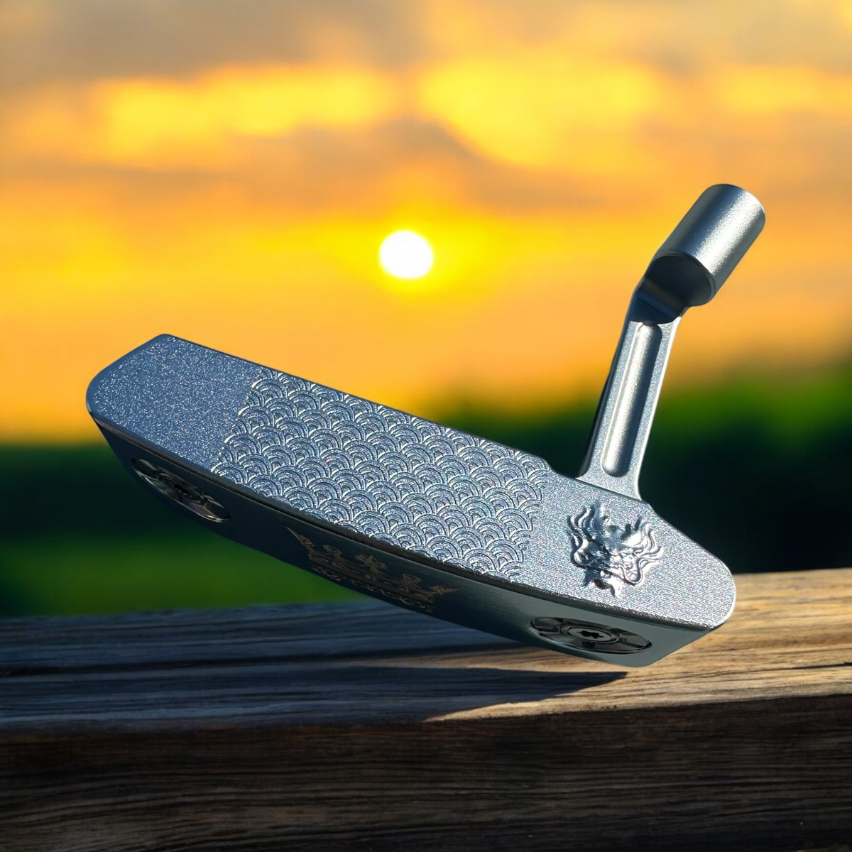 Lombardi Golf Custom Silver Drago Blade Golf Putter