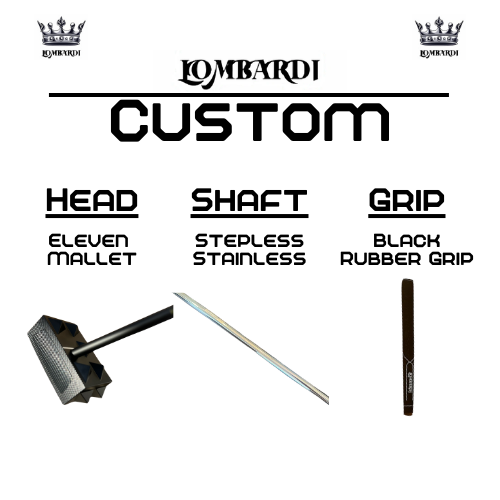 Lombardi Golf Custom Eleven Mallet Golf Putter
