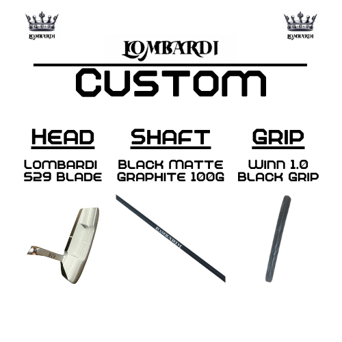 Lombardi Golf Custom 529 Blade Golf Putter