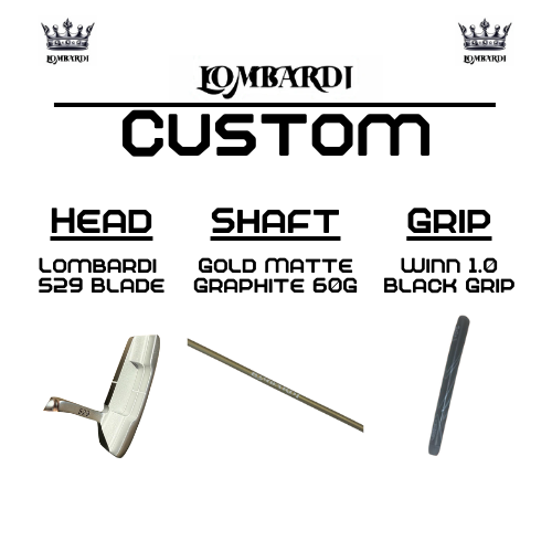 Lombardi Golf Custom 529 Blade Golf Putter