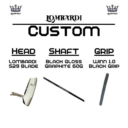 Lombardi Golf Custom 529 Blade Golf Putter