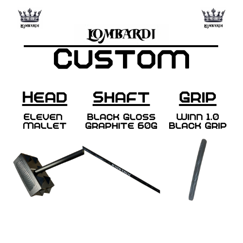 Lombardi Golf Custom Eleven Mallet Golf Putter