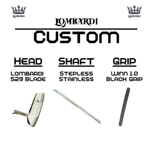 Lombardi Golf Custom 529 Blade Golf Putter
