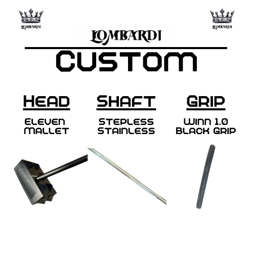 Lombardi Golf Custom Eleven Mallet Golf Putter