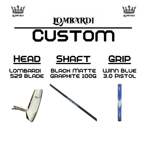 Lombardi Golf Custom 529 Blade Golf Putter