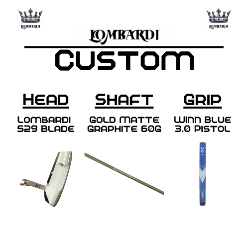 Lombardi Golf Custom 529 Blade Golf Putter