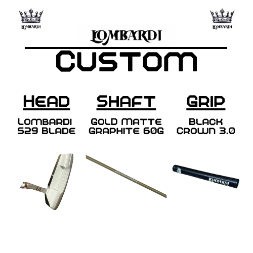 Lombardi Golf Custom 529 Blade Golf Putter